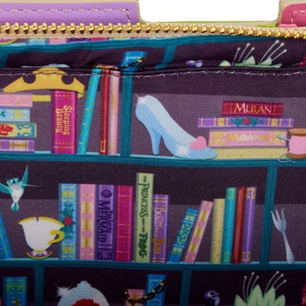 Loungefly Exclusive Disney Stitch Shoppe Princess Books Volume 2 Crossbody Bag - Picture 11 of 13